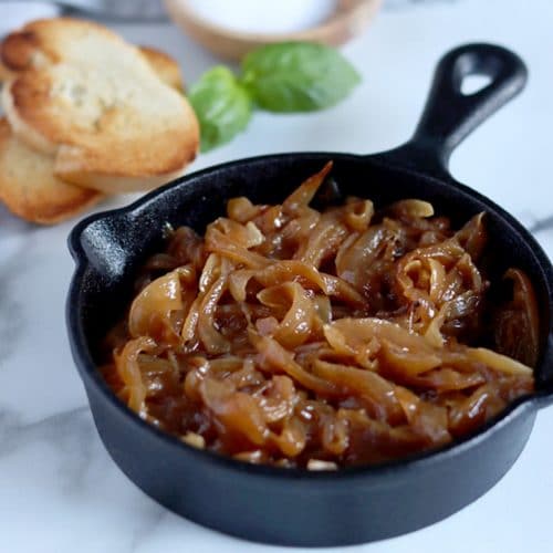 Side of sauteed onions for two